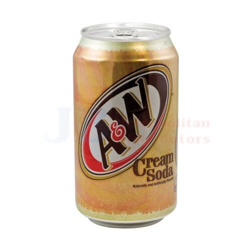 A&W Cream Soda 355ml