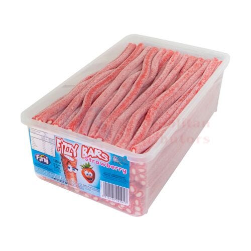 Fini Yogurt Bar Fizzy Strawberry (150 Piece)