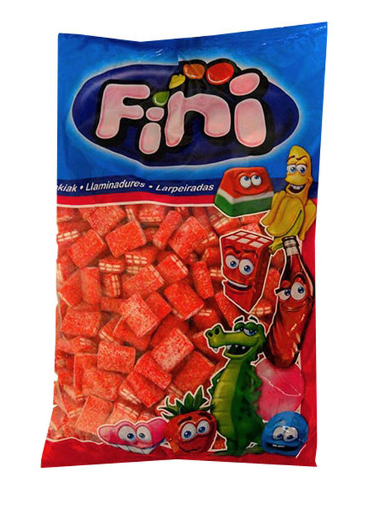 Fini Fizzy Strawberry Bricks (2kg bag)