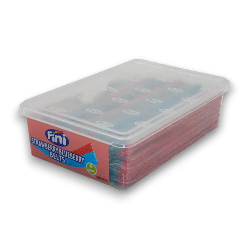 Fini Strawberry and Blueberry Belts (150 belts in a Display)