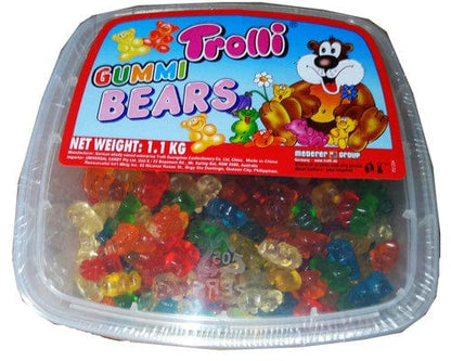 Trolli Gummi Bear Tub (1.1kg)