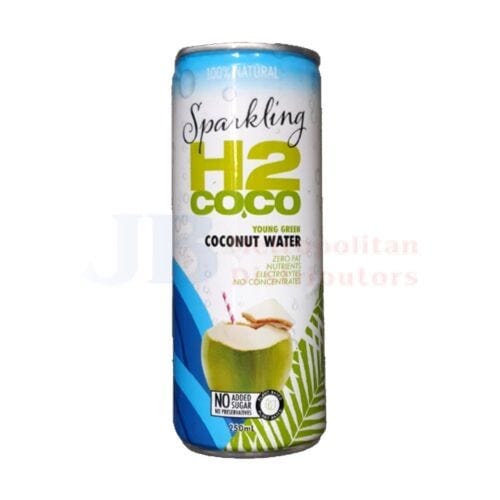 H2Coco Sparkling Coconut Water 250ml