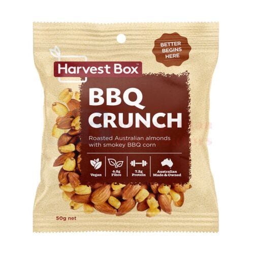 Harvest Box Bbq Crunch 50g