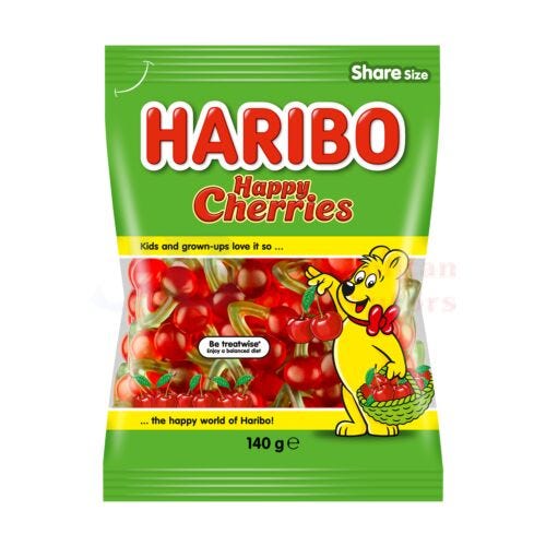 Haribo Happy Cherries 140g
