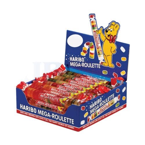 Haribo Mega Roulette 45g (40 Pack)
