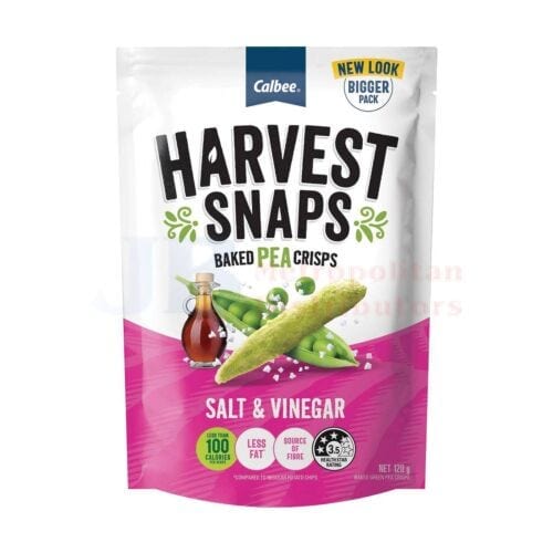 Harvest Snap Salt & Vinegar 120g
