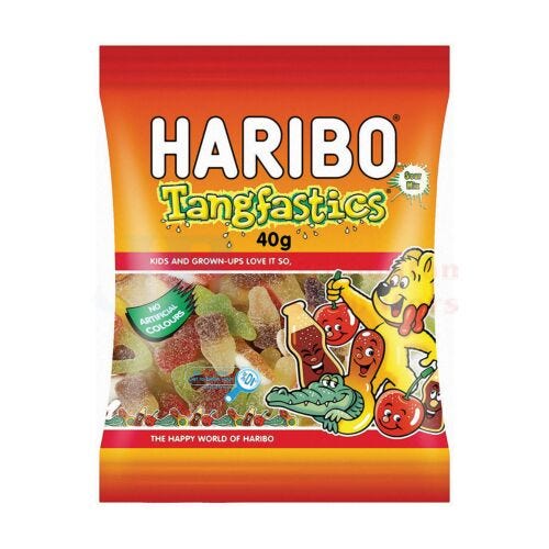 Haribo Tangfastics 40g (16 Pack)
