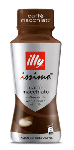Illy Issimo Iced Coffee - Caffe Macchiato (12 x 500ml Bottle in a Display Unit)