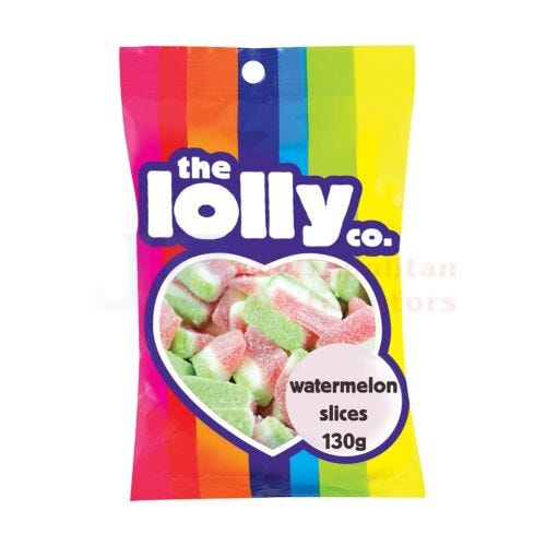 Lolly Company Watermelon Slices 130g