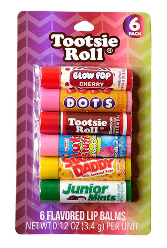 Lip Balm - Tootsie Roll (6 x 3.4g sticks)