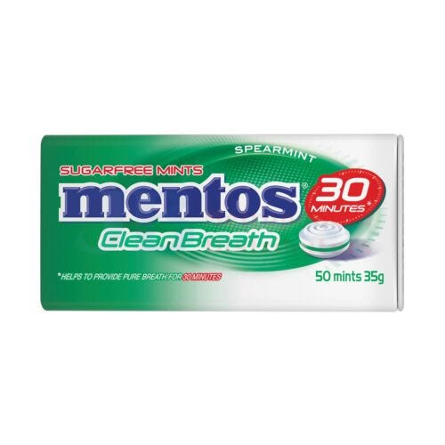 Mentos Clean Breath Spearmint 35g