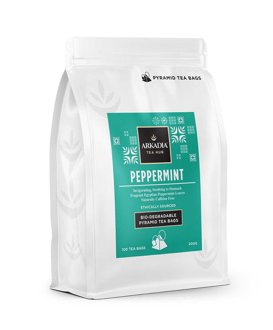 Arkadia Tea Bags Peppermint 100 pack