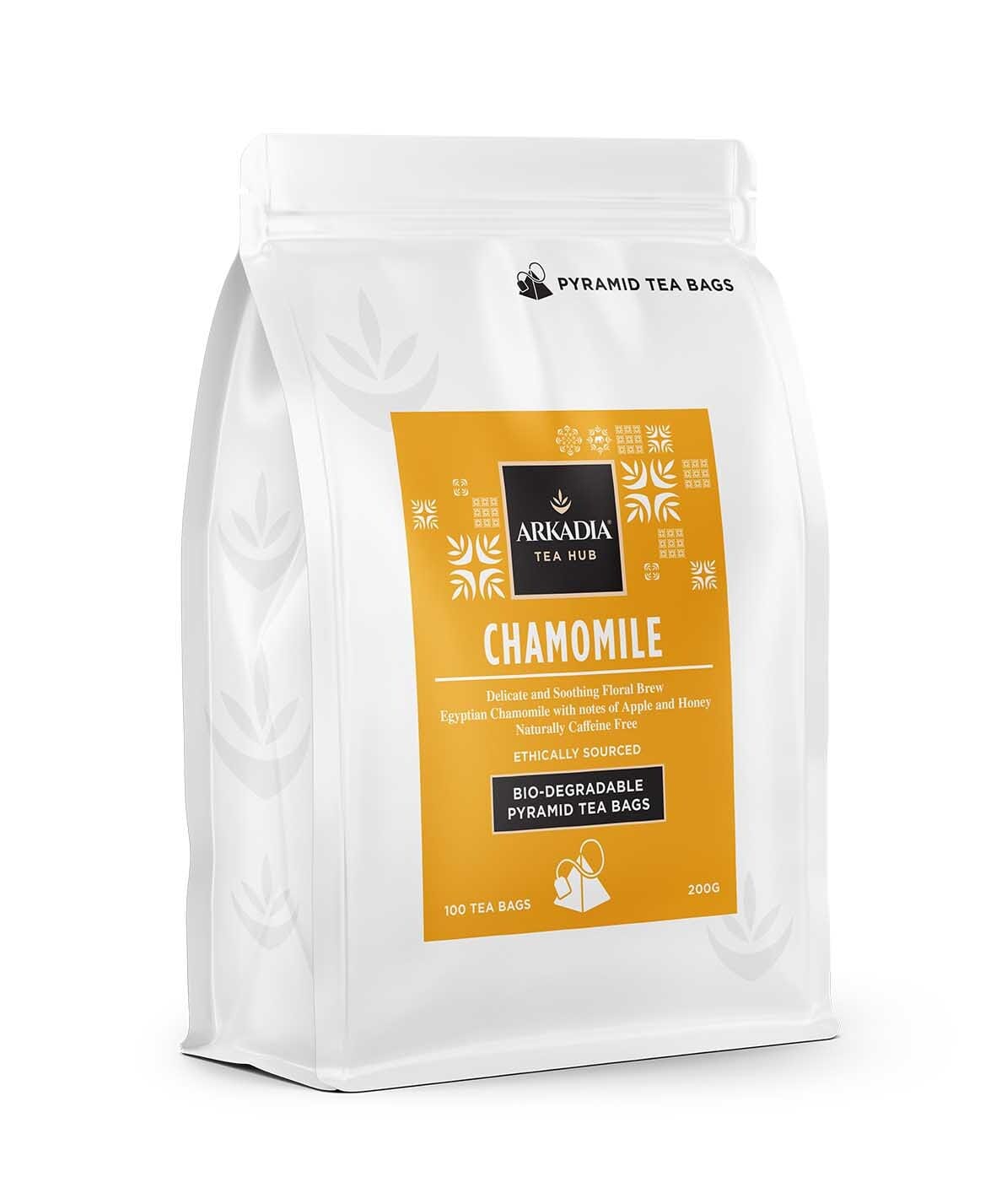 Arkadia Tea Bags Chamomile 100 pack
