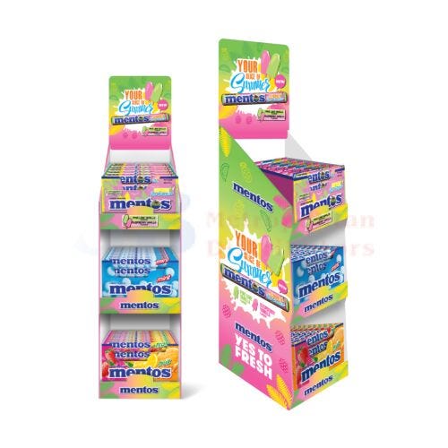 Mentos Summer Ice Cream Counter Unit (120 Piece)