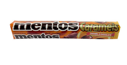 Mentos Choco Roll - Caramel (38g roll x 12 Display Unit)