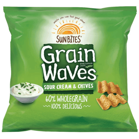 Grain Waves Sour Cream & Chives (21 Packs) 28g
