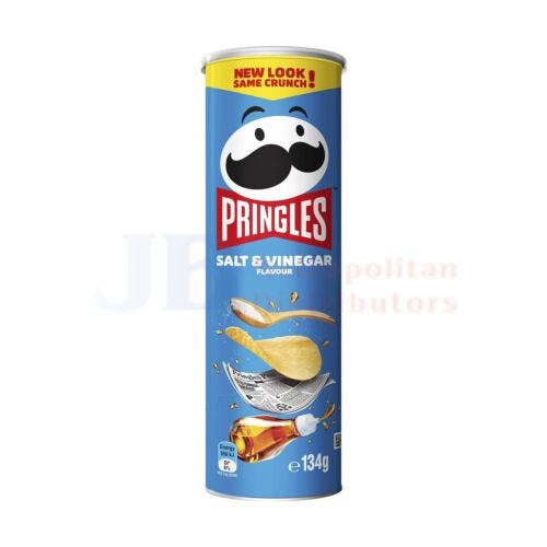 Pringles Salt & Vinegar 134g