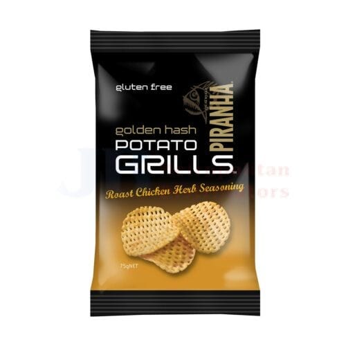 Piranha Golden Hash Potato Grills Roast Chicken Herb 75g
