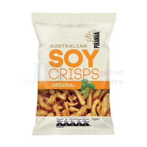 Piranha Soy Crisps Original 100g