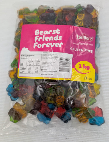 Lolliland Bearest Friends Forever (1kg bag)