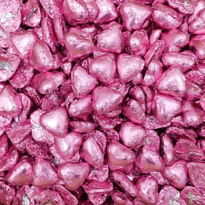 Pauls Milk Chocolate Hearts - Pink (5kg Box)