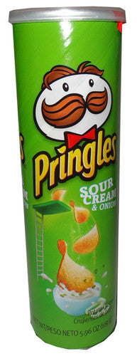 Pringles - Sour Cream & Onion (169g tube)