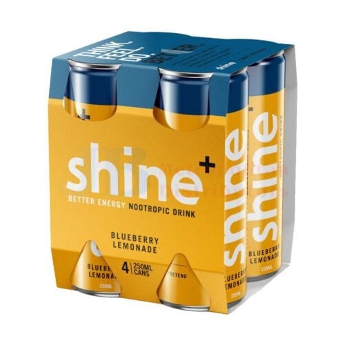Shine+ Blueberry Lemonade 250ml