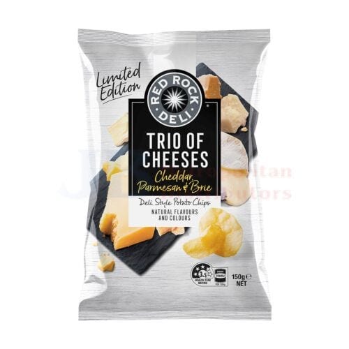 Red Rock Deli Trio Of Cheese 150g