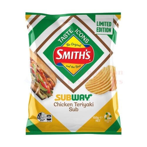 Smith's Subway Chicken Teriyaki Sub 150g