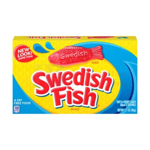 Swedish Fish Red 88g