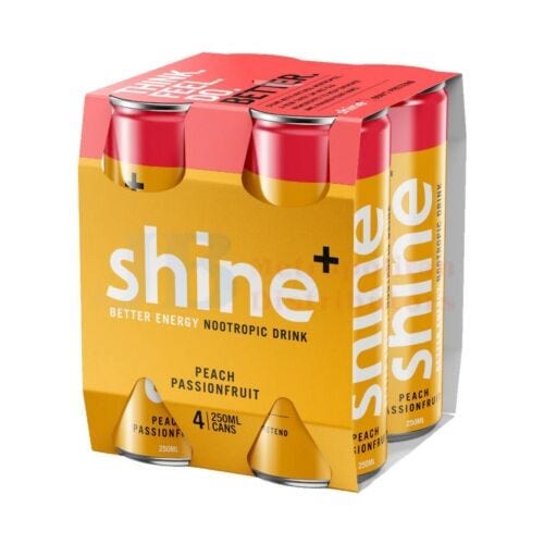 Shine+ Peach Passionfruit 250ml