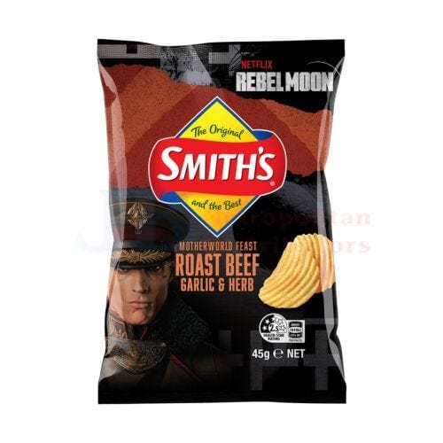 Smith's Motherworld Feast Roast Beef Garlic & Herb 45g