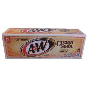 A&W Cream Soda 355ml