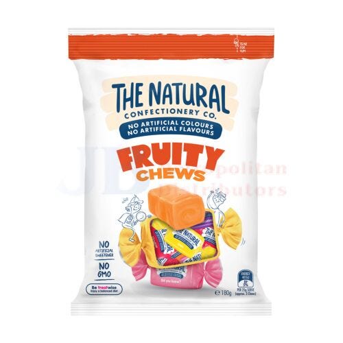 Natural Confectionary Company Fruit Chews 180g