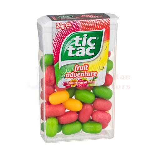 Tic Tac Fruit Adventure 24g