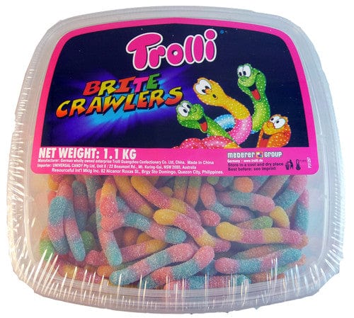 Trolli Brite Crawlers Tub (1.1kg)