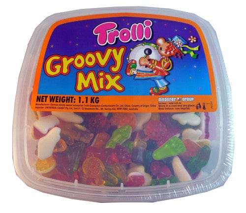 Trolli Groovy Mix Tub (1.1kg)
