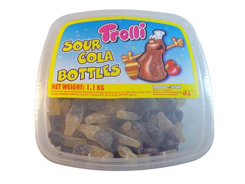 Trolli Sour Cola Bottles Tub (1.1kg)