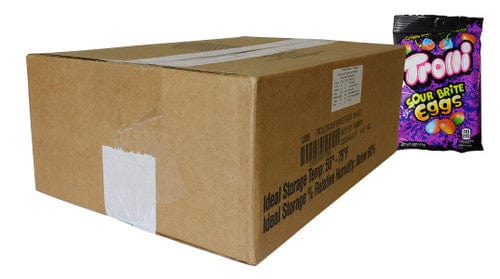 Trolli Sour Brite Eggs (12 x 120g bags)
