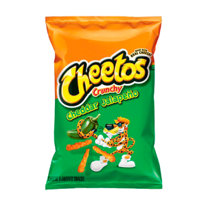Cheetos Cheddar Jalapeno Crunchy 80g