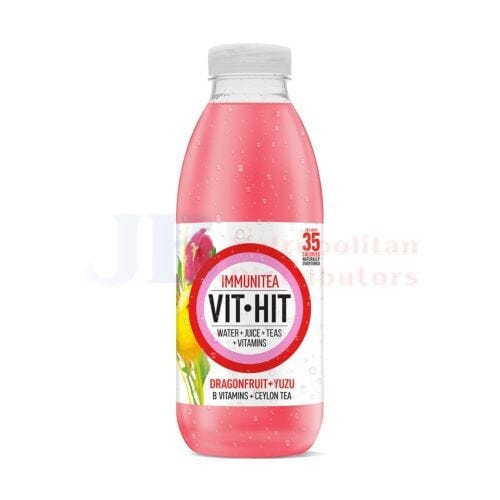 Vit Hit Immunitea Dragonfruit + Yuzu 500ml