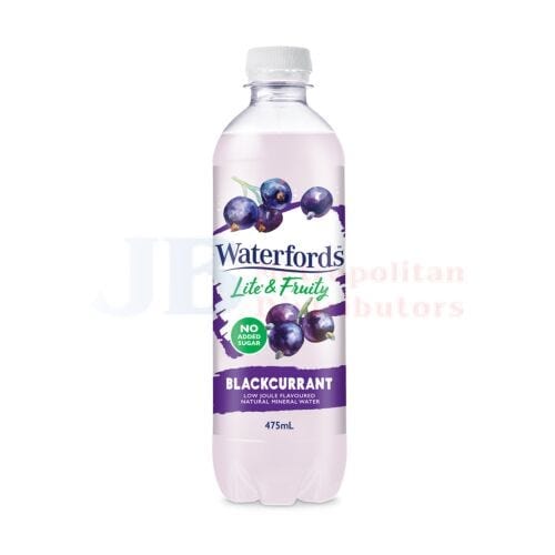Waterfords Light & Fruity Blackcurrant 475ml