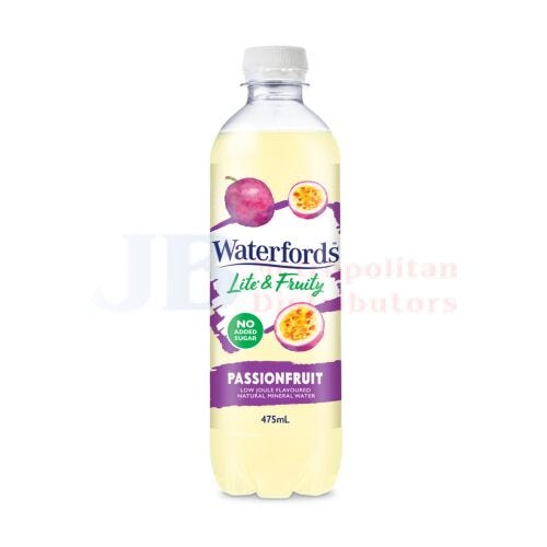 Waterfords Light & Fruity Passionfruit 475ml