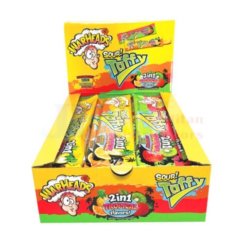 2-In-1 Warhead Tropical Taffy Bar 42g