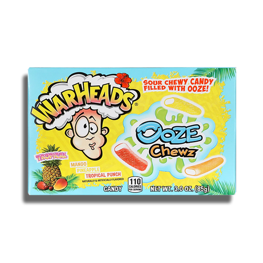 Warheads Tropical Ooze Chew Ropes 85g