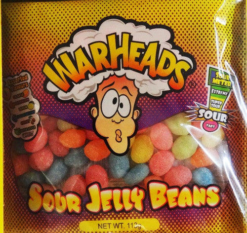 Warheads Jelly Beans (12 x 113g)