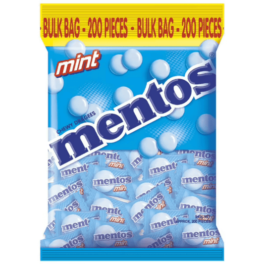 Mentos Bulk Bag Mint (200 Pieces)