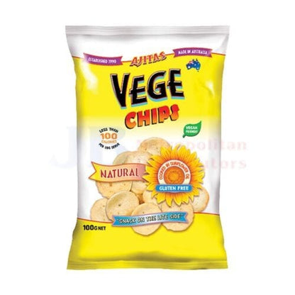 Ajitas Ajitas Vege Chip Natural 100g Ajitas Vege Chip Natural 100g
