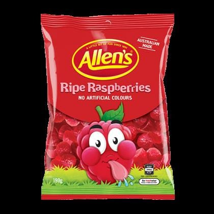 Allens Allens Raspberries Ripe 1.3kg Allens Raspberries Ripe 1.3kg