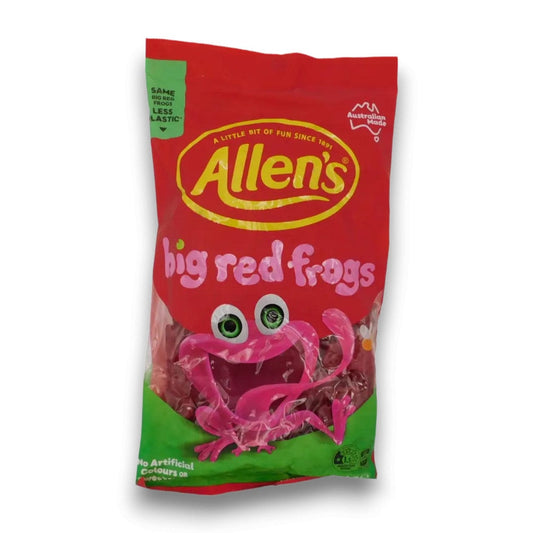 Allens Individual Allens Red Frogs Alive (1.3kg Bag) 9300605021495 TPFS1702 Allens Red Frogs Alive (1.3kg Bag)